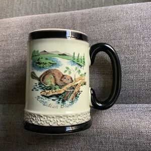 1964 Louis Hartley Art Canadian Beaver Mug